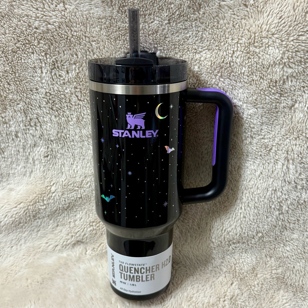 New Stanley Target Halloween 2025 40oz Quencher Tumbler - spell-cast black